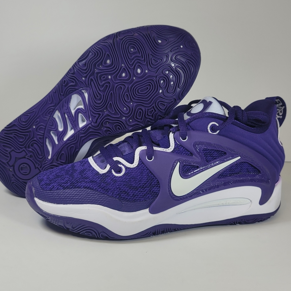 Nike KD15 TB Promo Court Purple White DX6648-500 Men's Size 5 Basketball Shoes